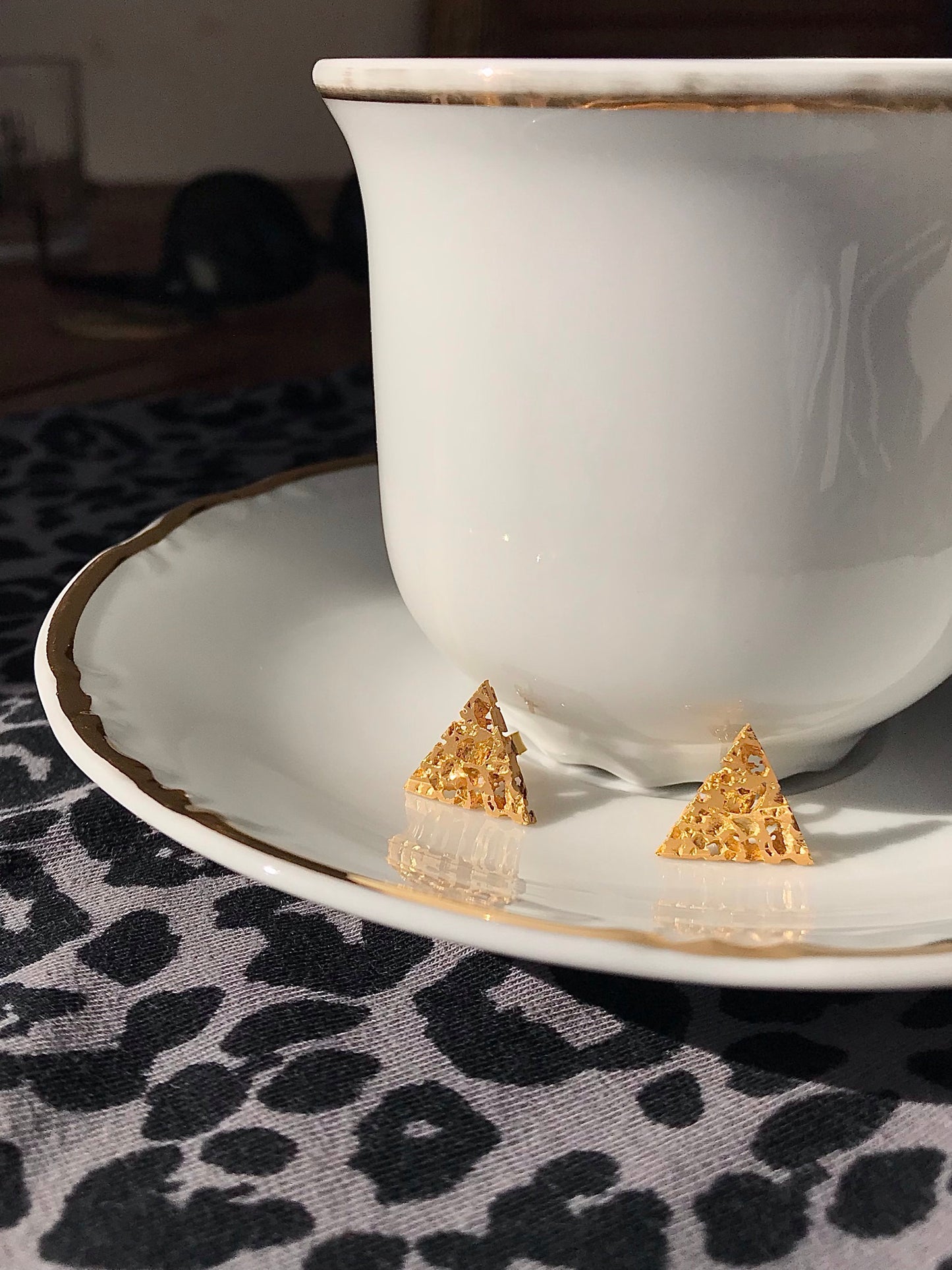 Mini Triangle fülbevaló