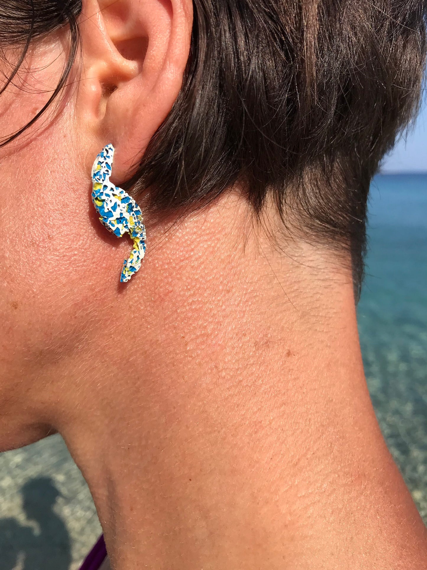 Medium Wave earrings