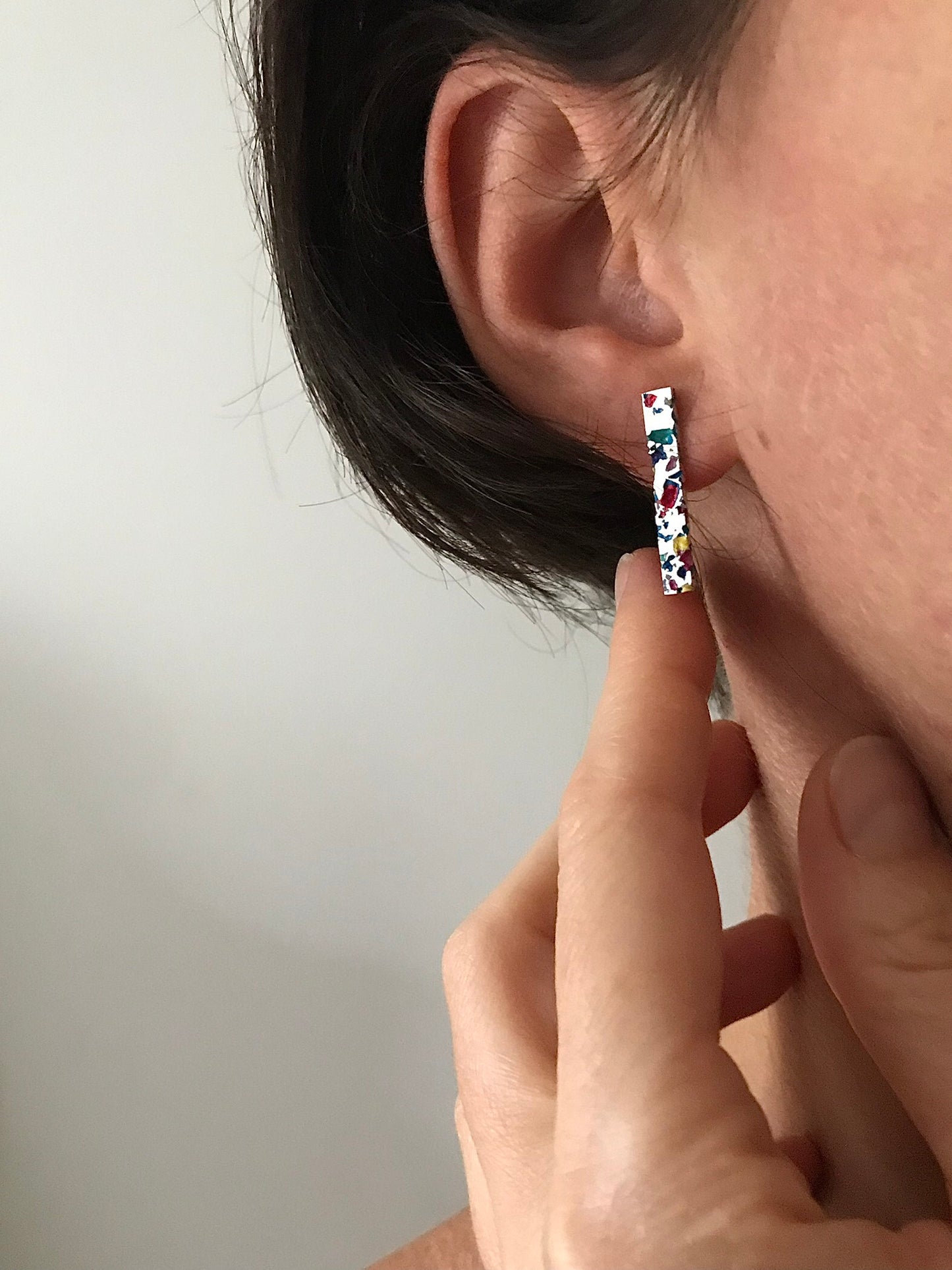 Rectangle earrings