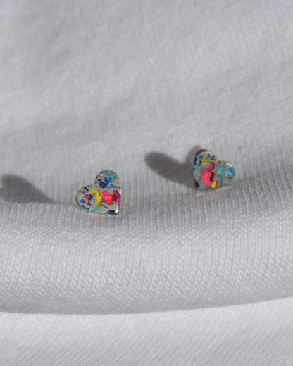 My heart earrings